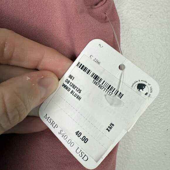 Intimately by Free People Women's Wind Blush V Neck Thong Bodysuit Size XS NWT - Picture 3 of 6